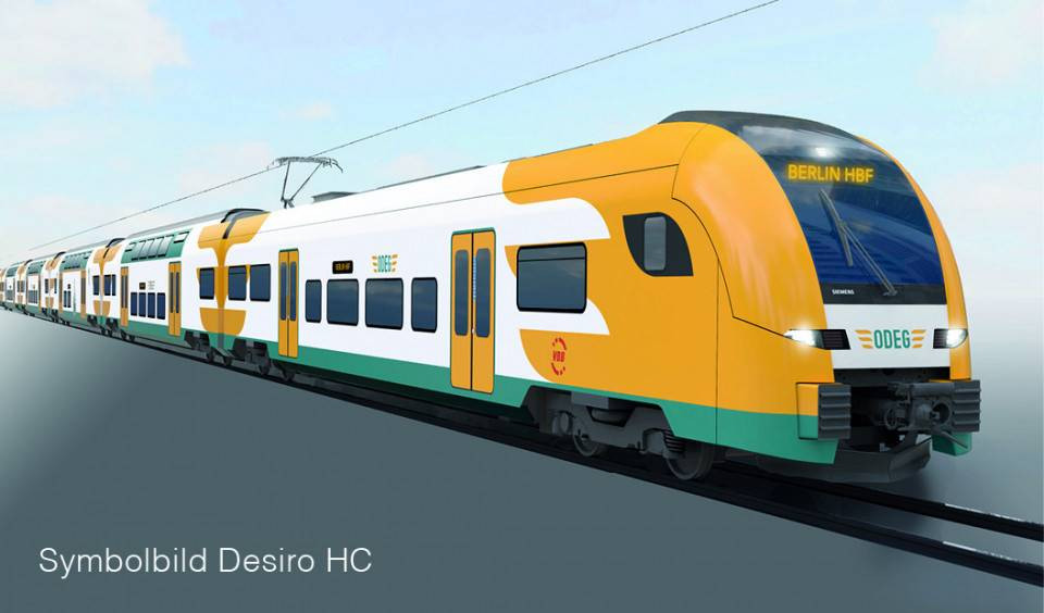 Desirco HC, der seit dem Fahrplanwechsel auf der Linie RE 1 zum Einsatz kommt.